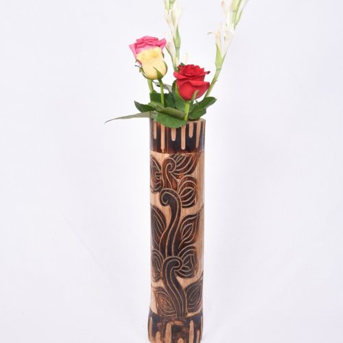 Detail Gambar Vas Bunga Terbuat Dari Bambu Nomer 12
