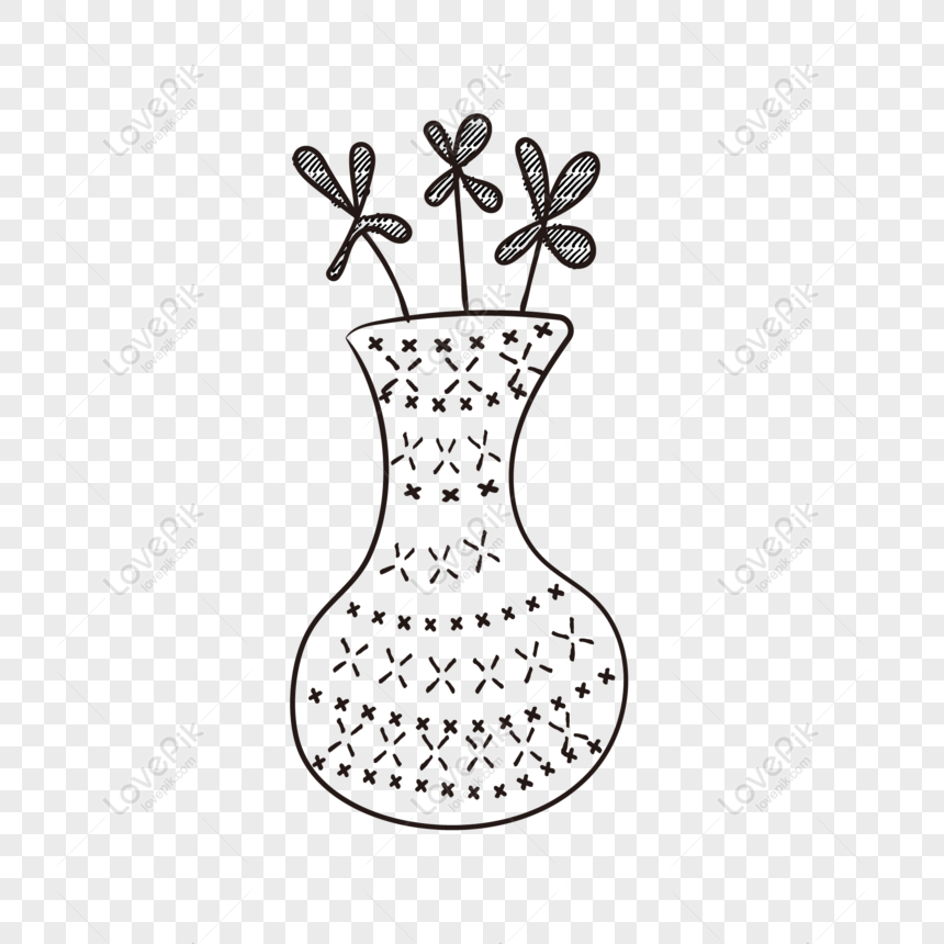Detail Gambar Vas Hitam Putih Nomer 3
