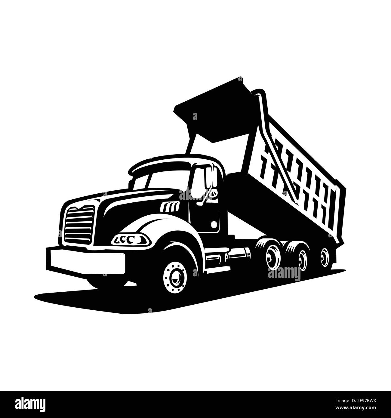 Detail Gambar Vector Dump Truck Nomer 28