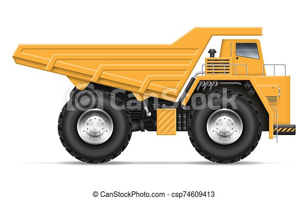 Detail Gambar Vector Dump Truck Nomer 57