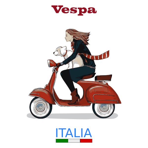 Detail Gambar Vespa Cartoon Nomer 34