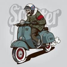 Gambar Vespa Karikatur - KibrisPDR