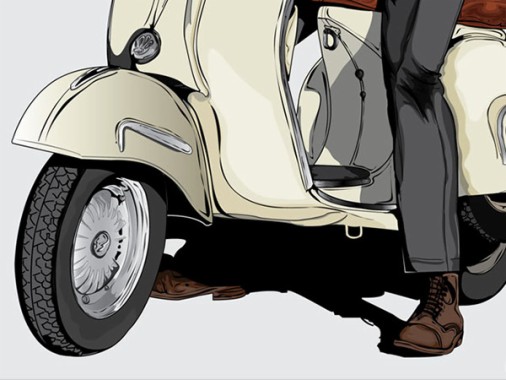 Detail Gambar Vespa Karikatur Nomer 43