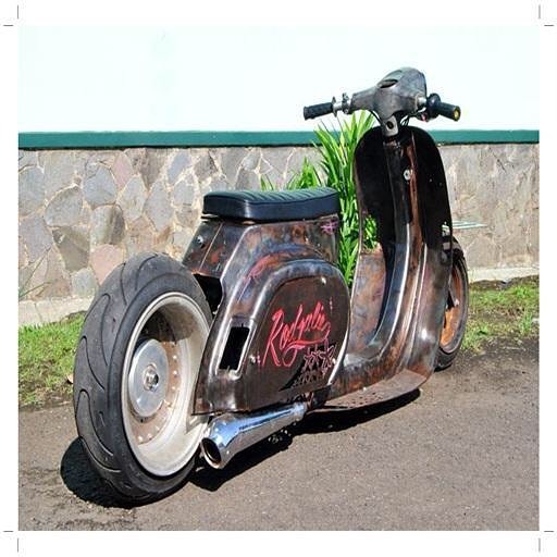 Detail Gambar Vespa Modifikasi Nomer 9