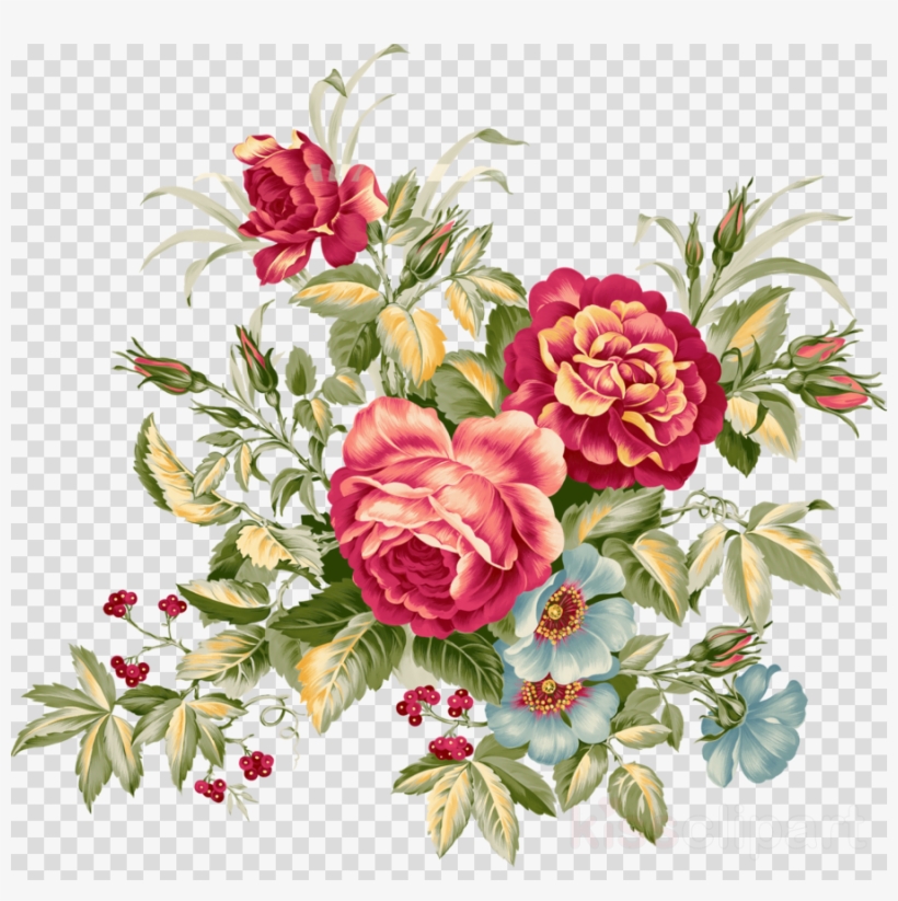 Detail Gambar Vintage Flower Nomer 8