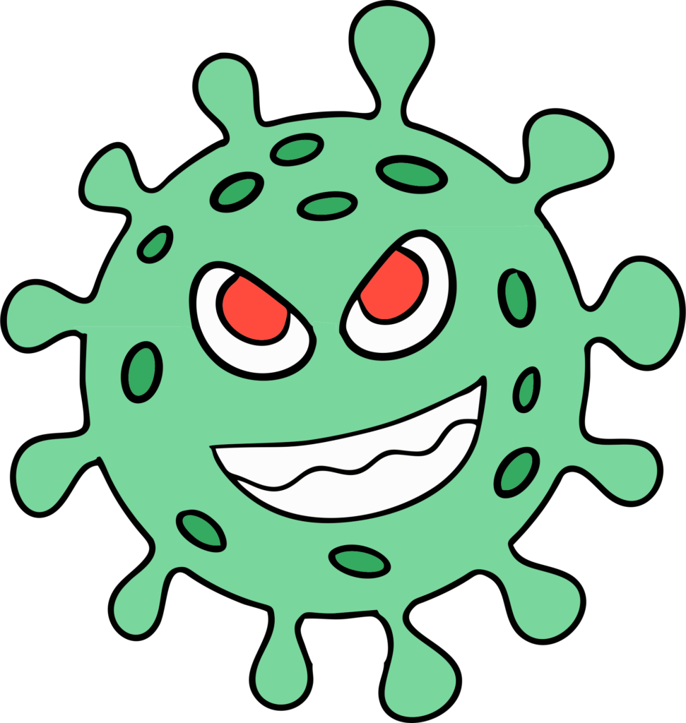 Detail Gambar Virus Kartun Nomer 3