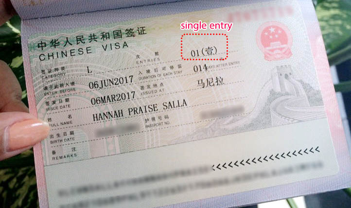 Detail Gambar Visa China Nomer 22