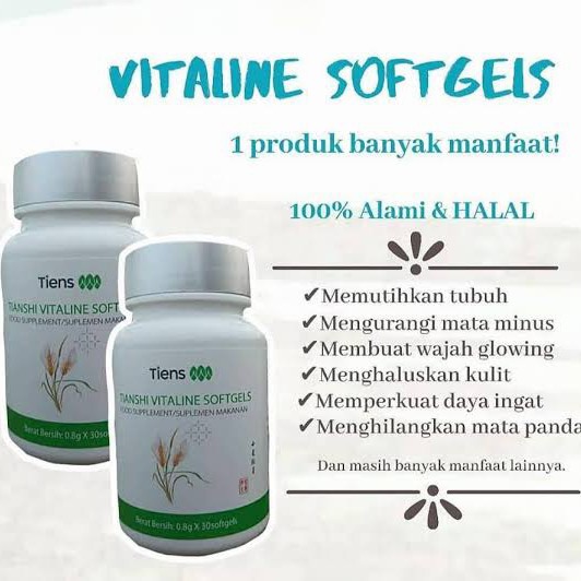 Gambar Vitaline Softgel Tiens - KibrisPDR