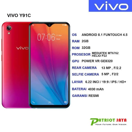 Detail Gambar Vivo Y91c Nomer 20