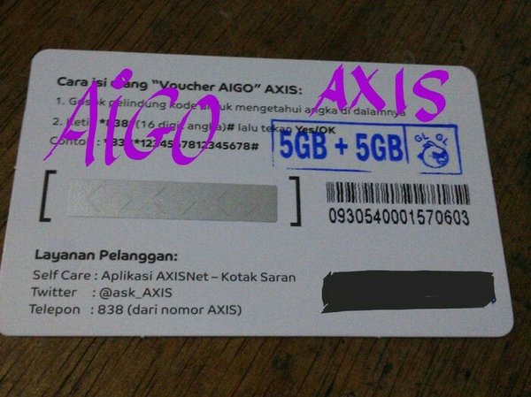 Detail Gambar Voucher Axis Nomer 23