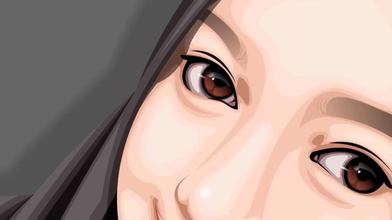 Detail Gambar Wajah Dengan Corel Nomer 2