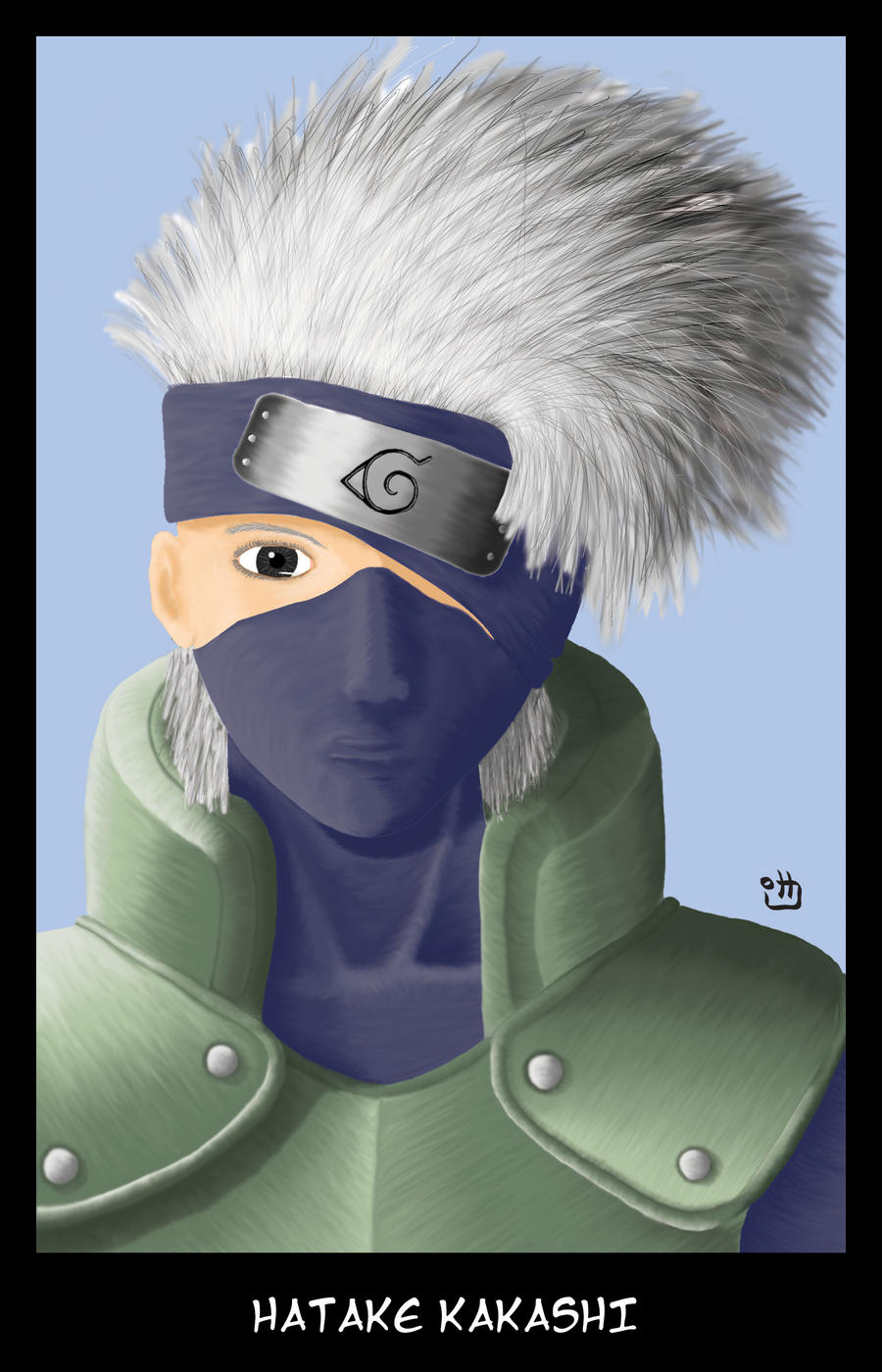 Detail Gambar Wajah Kakashi Nomer 29