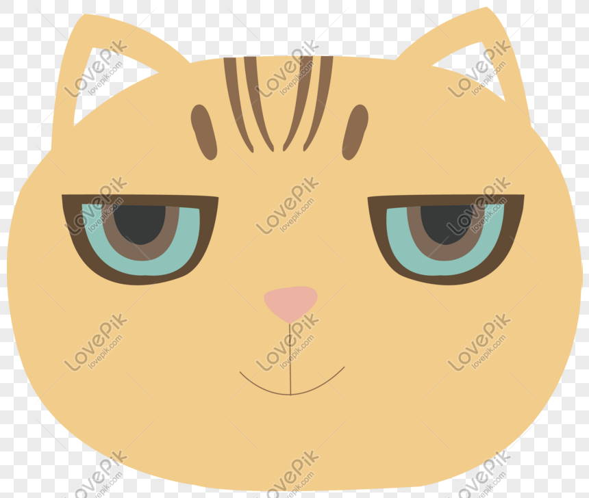 Detail Gambar Wajah Kucing Kartun Nomer 19