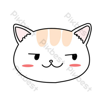 Detail Gambar Wajah Kucing Kartun Nomer 26