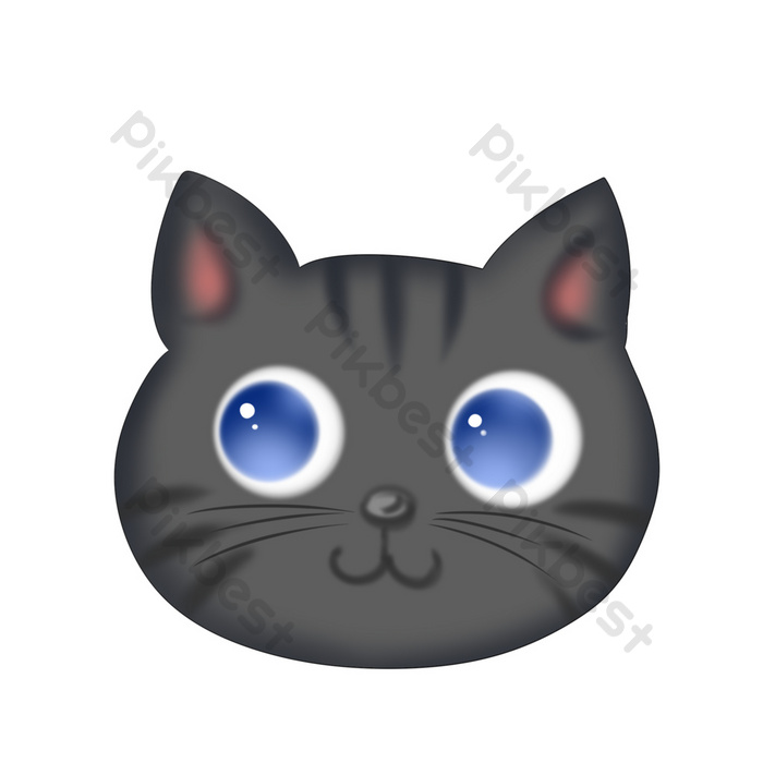 Detail Gambar Wajah Kucing Kartun Nomer 28