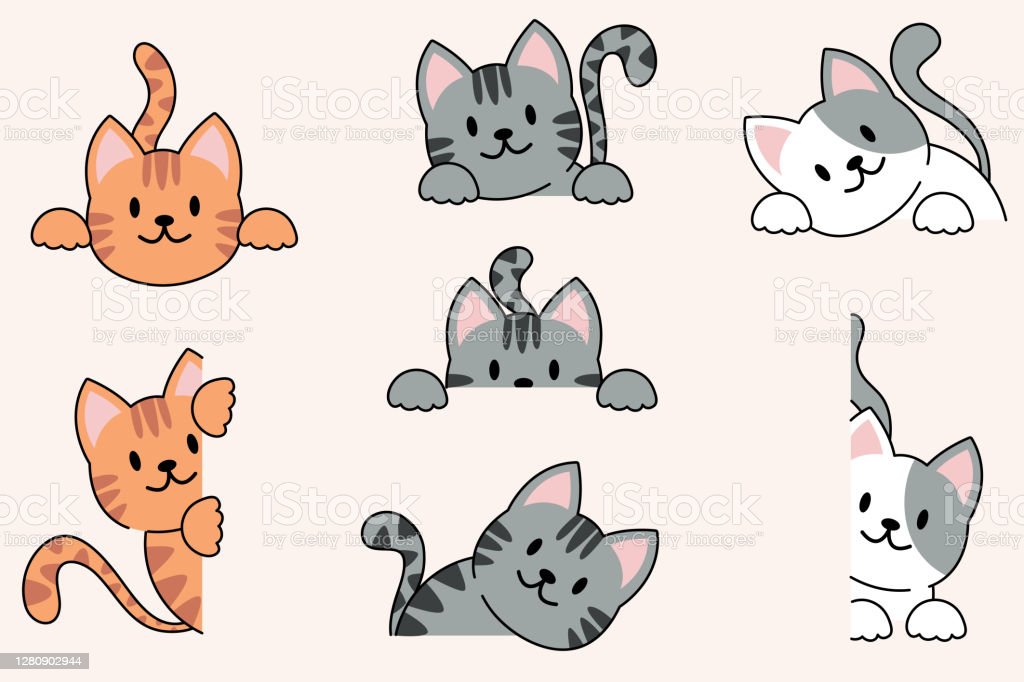 Detail Gambar Wajah Kucing Kartun Nomer 31