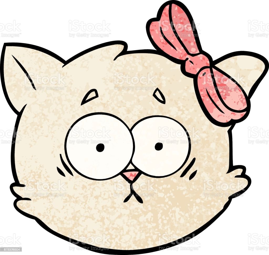 Detail Gambar Wajah Kucing Kartun Nomer 44