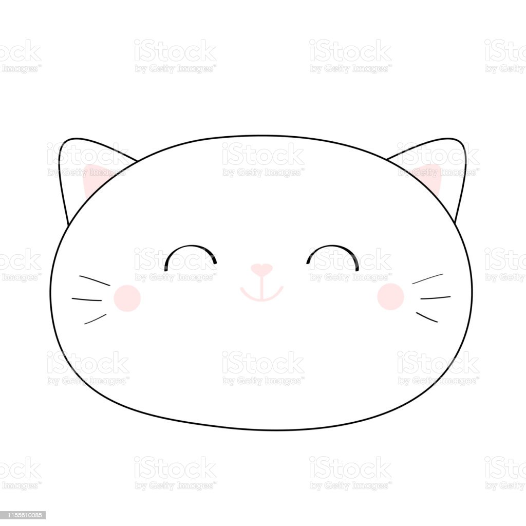 Detail Gambar Wajah Kucing Kartun Nomer 49