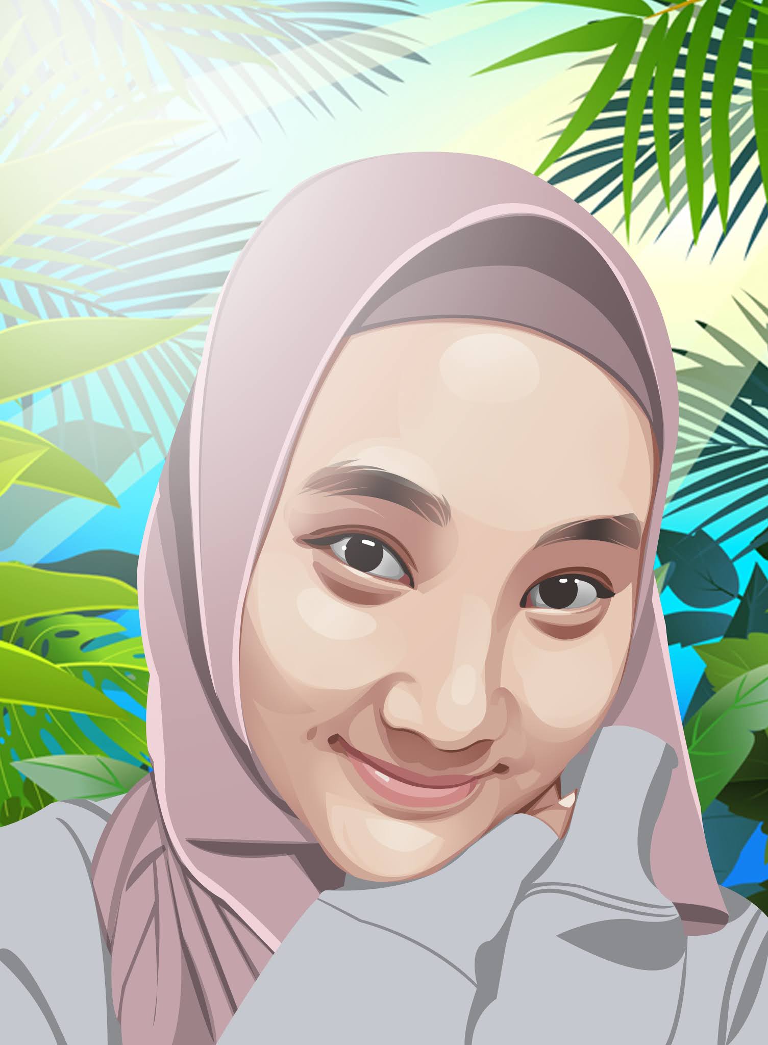 Detail Gambar Wajah Vector Dengan Photoshop Nomer 2