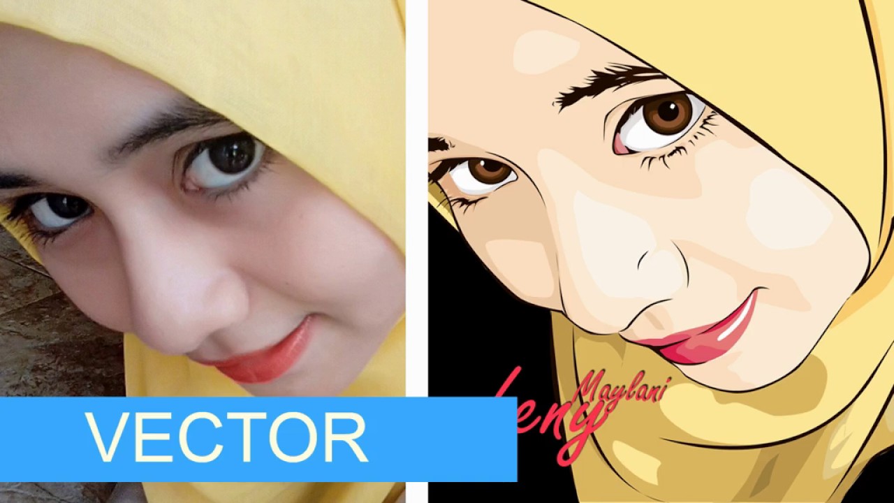 Detail Gambar Wajah Vector Dengan Photoshop Nomer 6