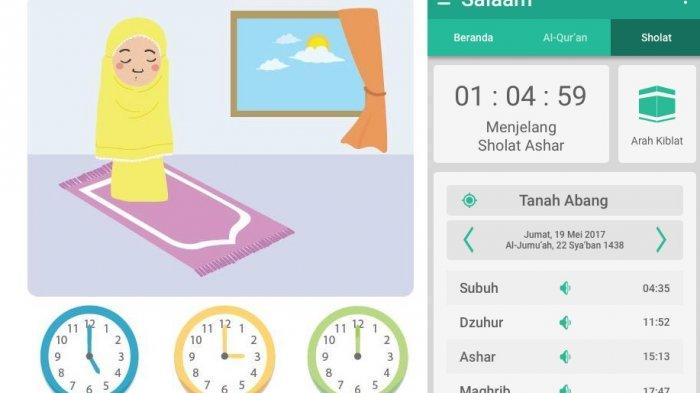 Gambar Waktu Sholat 5 Waktu - KibrisPDR