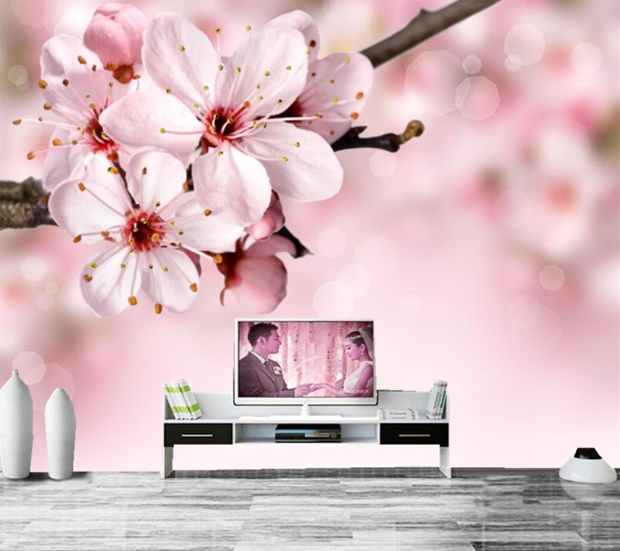 Detail Gambar Wallpaper Dinding Bunga Sakura Nomer 11