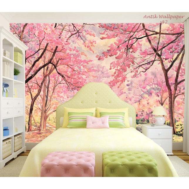 Detail Gambar Wallpaper Dinding Bunga Sakura Nomer 41