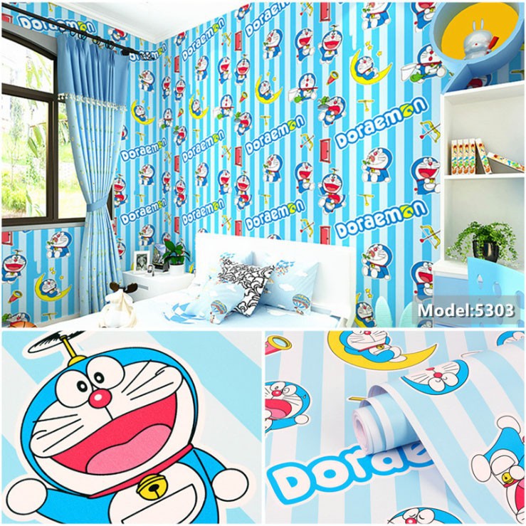 Detail Gambar Wallpaper Dinding Kamar Doraemon Nomer 3