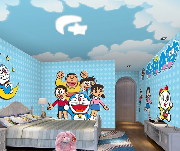 Detail Gambar Wallpaper Dinding Kamar Doraemon Nomer 29