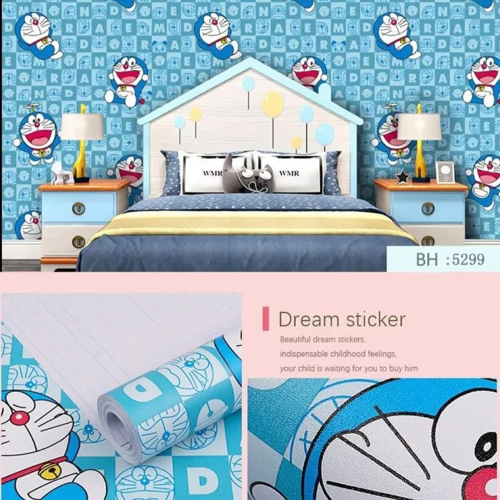 Detail Gambar Wallpaper Dinding Kamar Doraemon Nomer 38