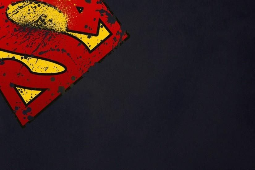 Gambar Wallpaper Laptop Keren Logo Superhero - KibrisPDR