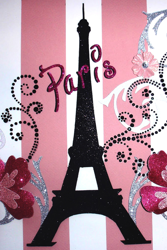 Detail Gambar Wallpaper Paris Warna Pink Nomer 9