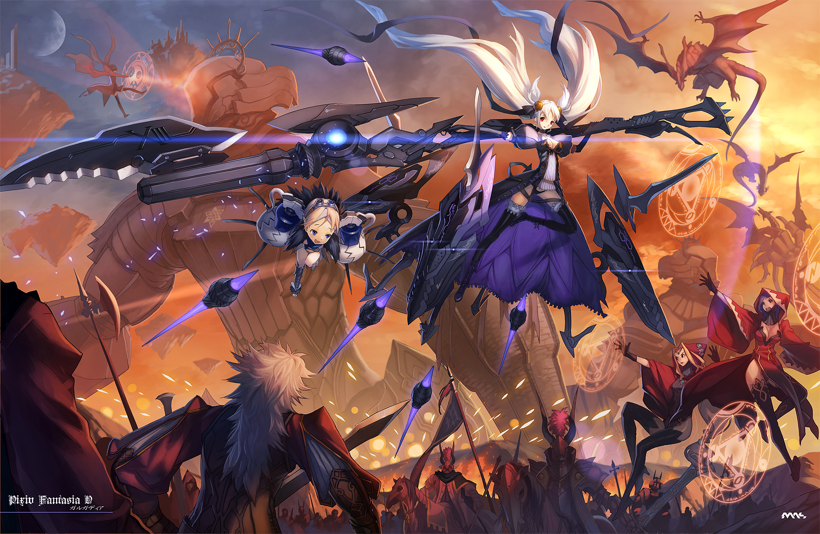 Detail Gambar Wallpaper Pixiv Fantasia V Nomer 2