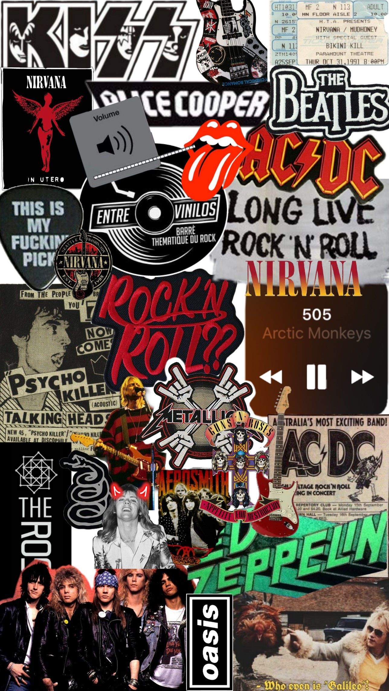 Detail Gambar Wallpaper Rock N Roll Nomer 4