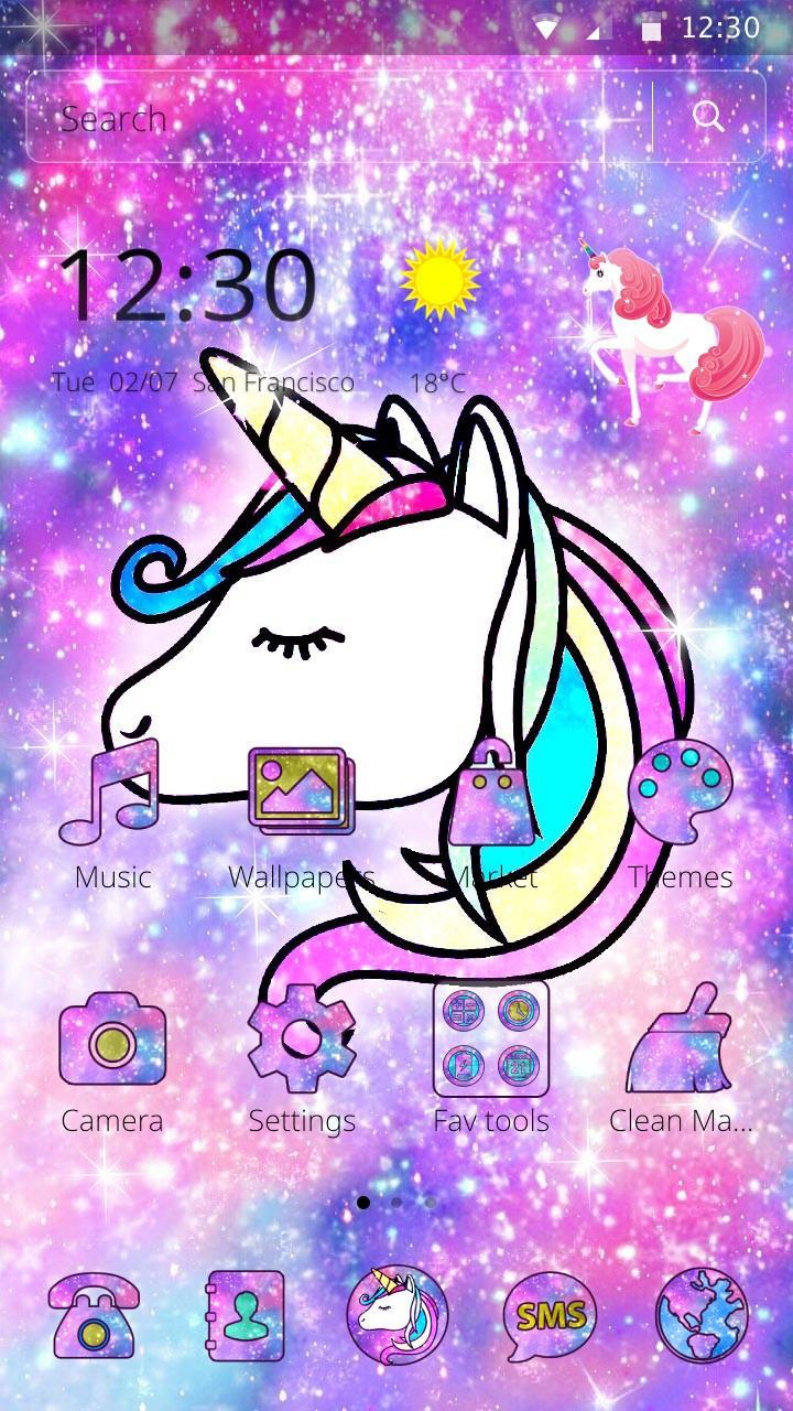 Detail Gambar Wallpaper Unicorn Galaxy Nomer 23