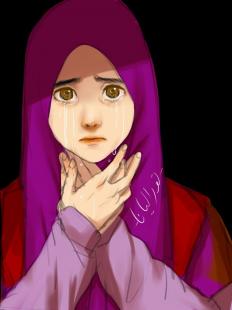 Detail Gambar Wanita Menangis Berhijab Nomer 42