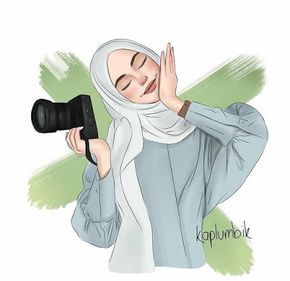 Detail Gambar Wanita Muslimah Berhijab Kartun Nomer 20