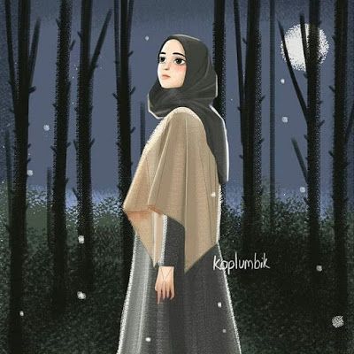 Detail Gambar Wanita Muslimah Berhijab Kartun Nomer 3