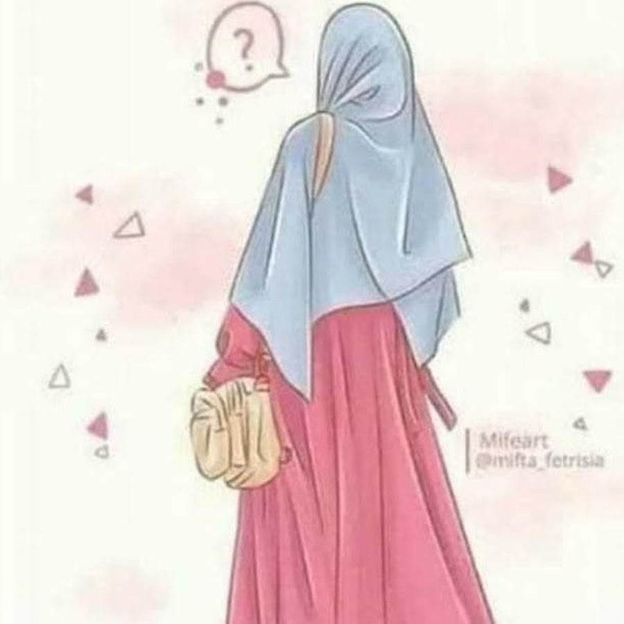 Detail Gambar Wanita Muslimah Dari Belakang Nomer 47