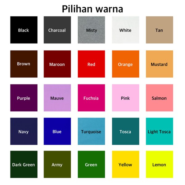 Detail Gambar Warna Baju Nomer 20