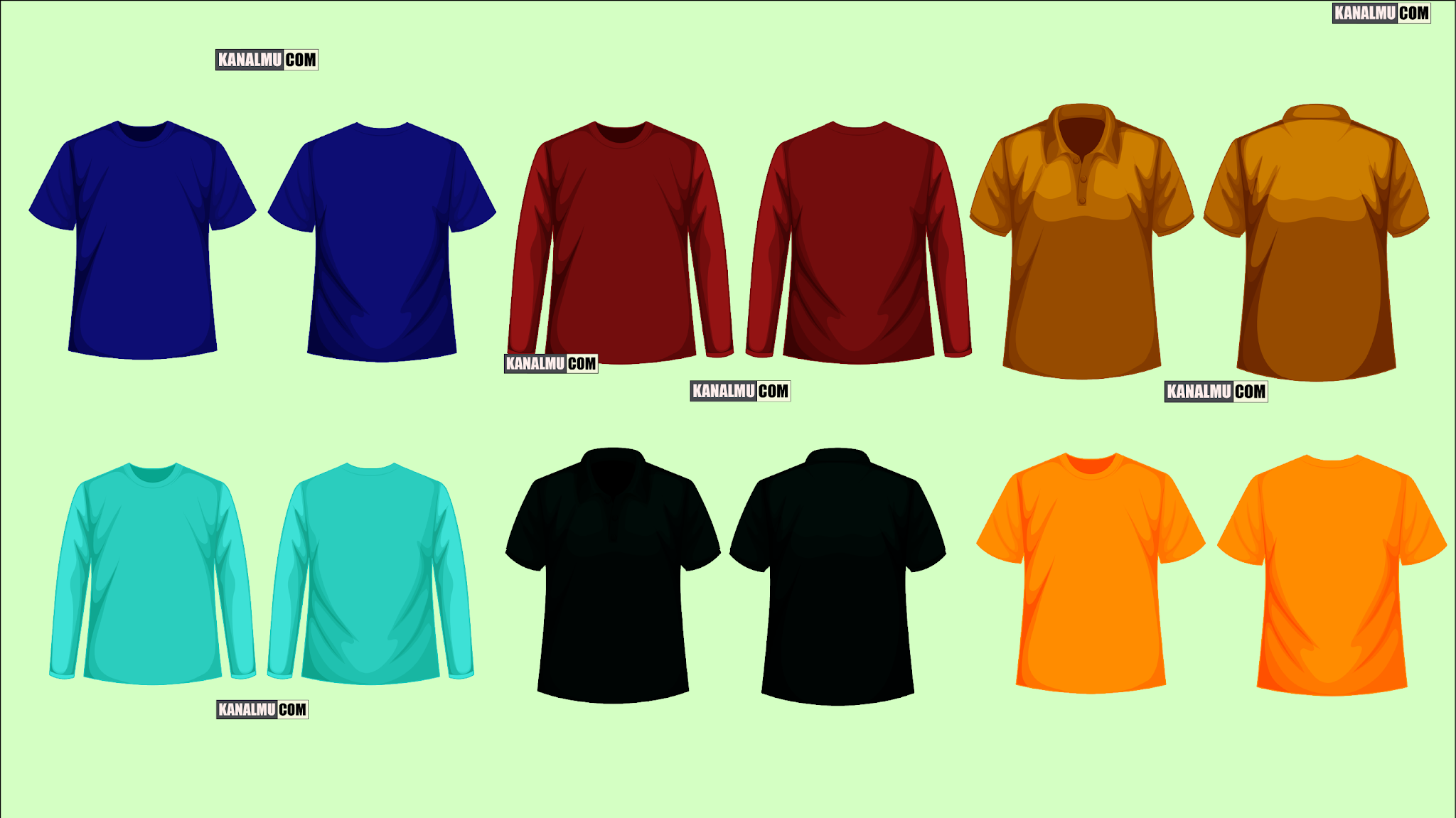 Detail Gambar Warna Baju Kaos Keren Nomer 35