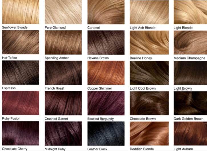 Download Gambar Warna Cat Rambut Nomer 9