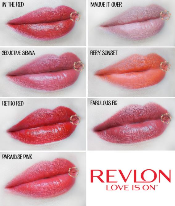 Detail Gambar Warna Lipstik Revlon Nomer 23