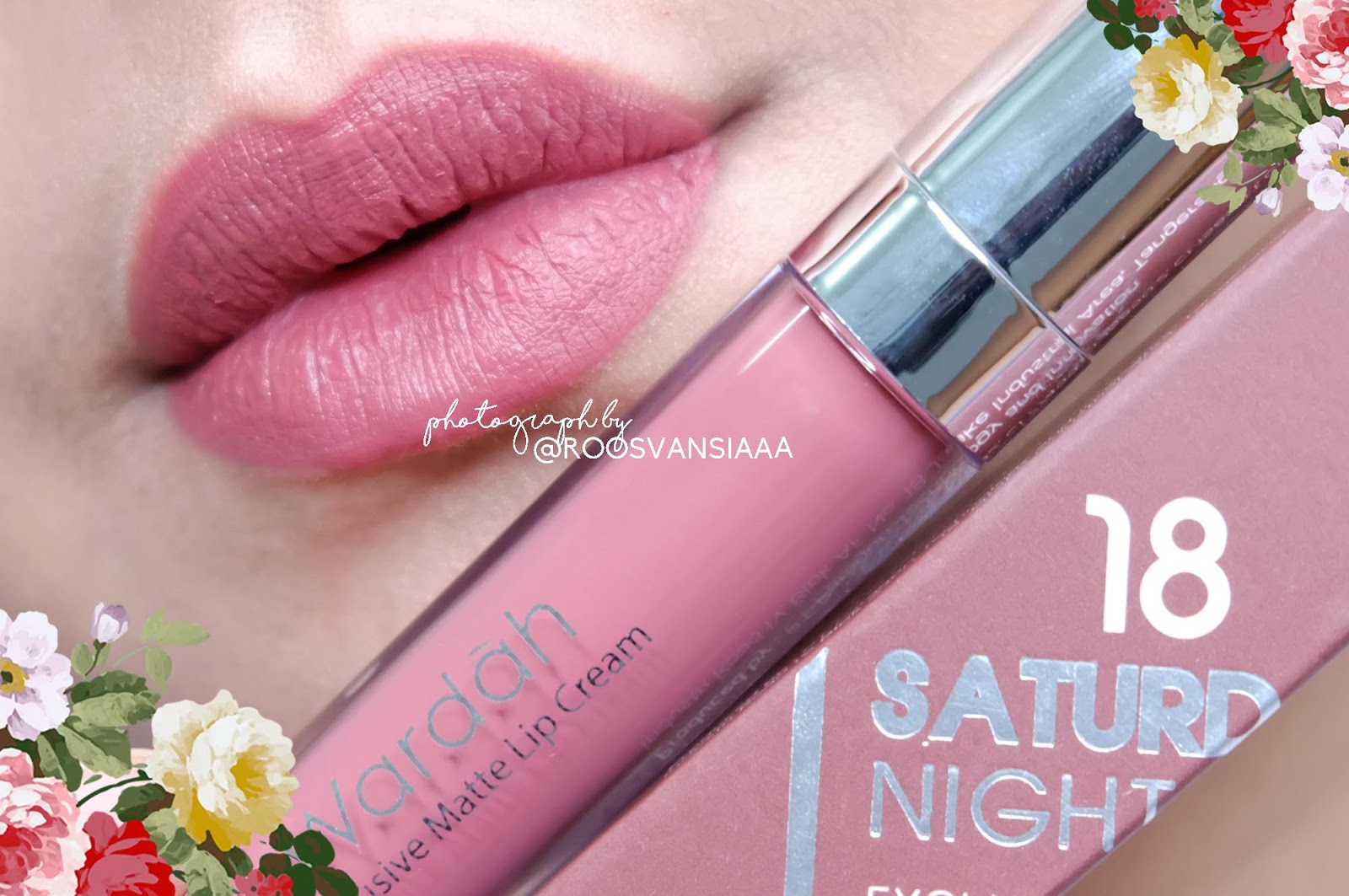 Detail Gambar Warna Lipstik Wardah Lip Cream Nomer 33