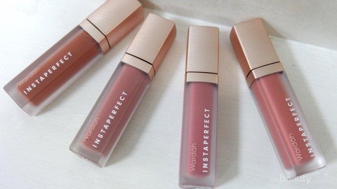 Detail Gambar Warna Lipstik Wardah Lip Cream Nomer 35