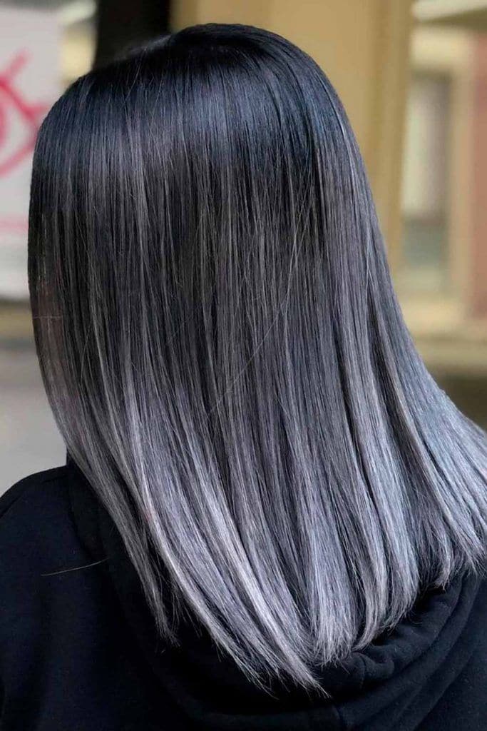 Detail Gambar Warna Rambut Abu Abu Nomer 19