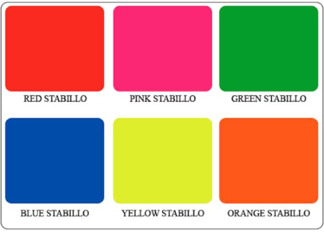 Detail Gambar Warna Stabilo Nomer 5