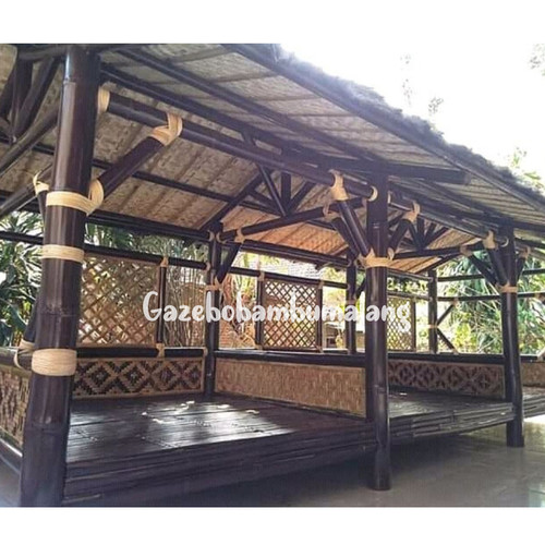 Detail Gambar Warung Sederhana Dari Bambu Nomer 24