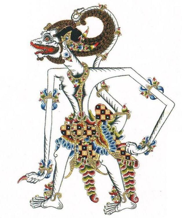 Detail Gambar Wayang Anoman Nomer 5