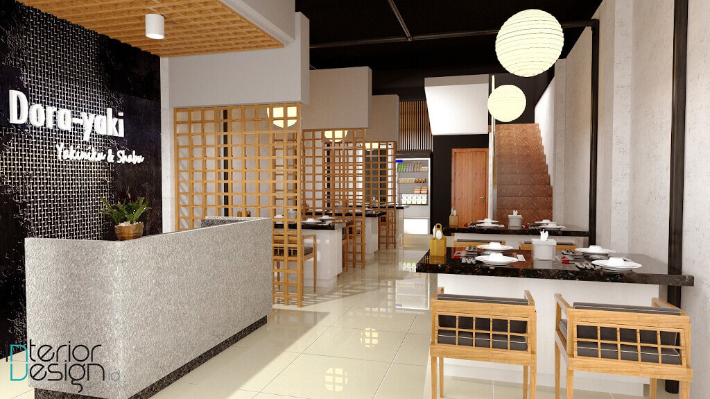 Detail Desain Cafe Jepang Nomer 23